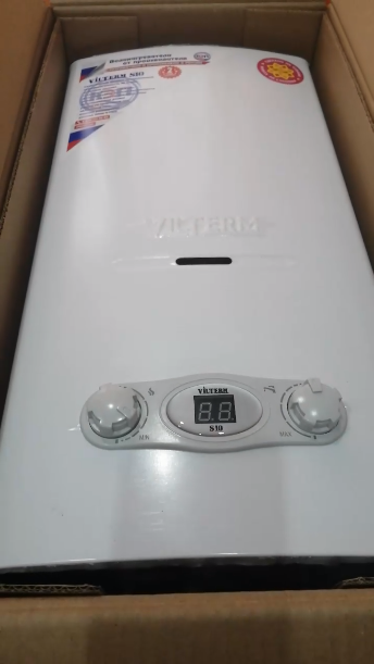 колонка VilTerm S10 белая -  водонагреватели от .